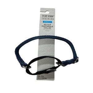 Top Paw No-Slip Martingale Dog Collar Small